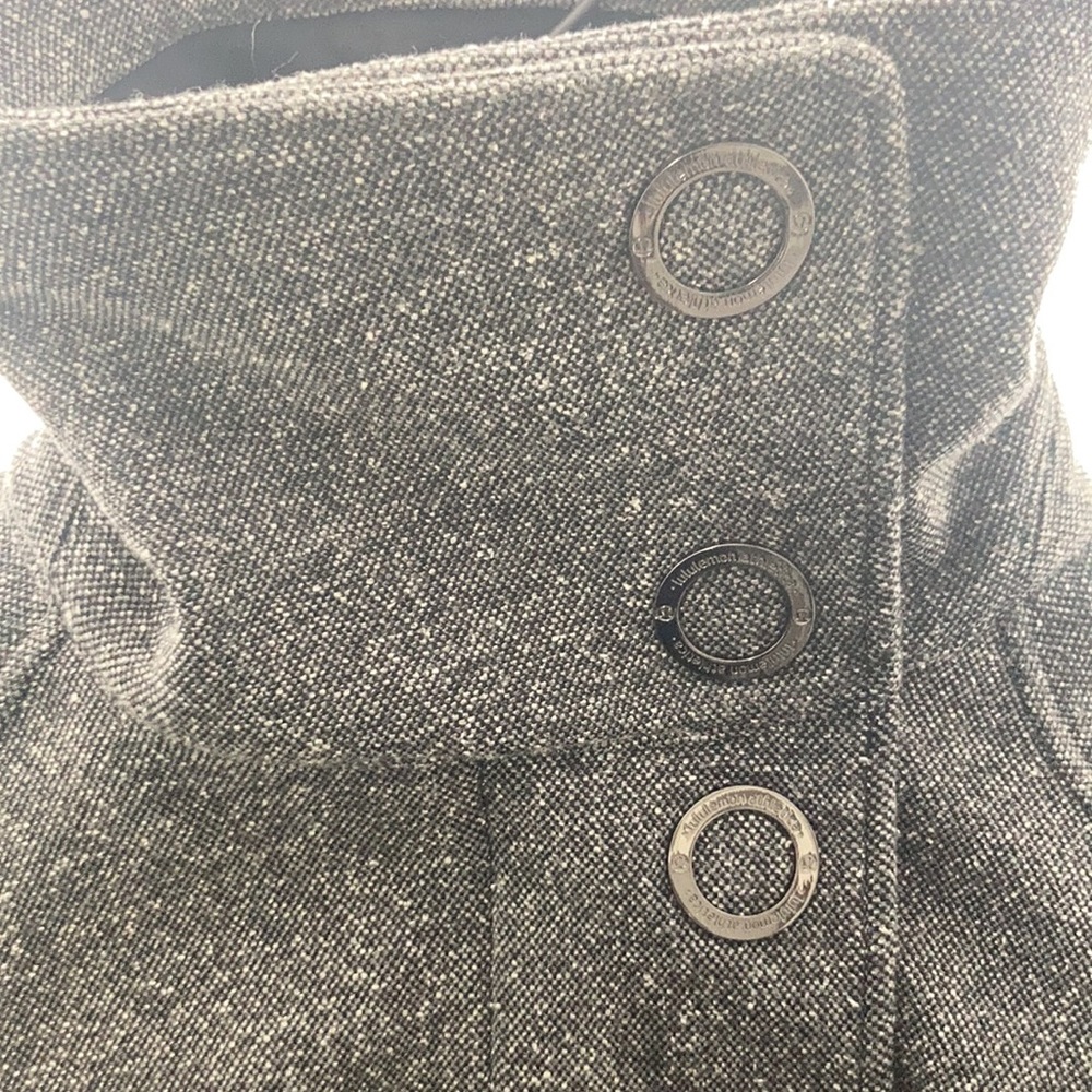 Lululemon Heather Gray Light Zip Button Jacket - image 8